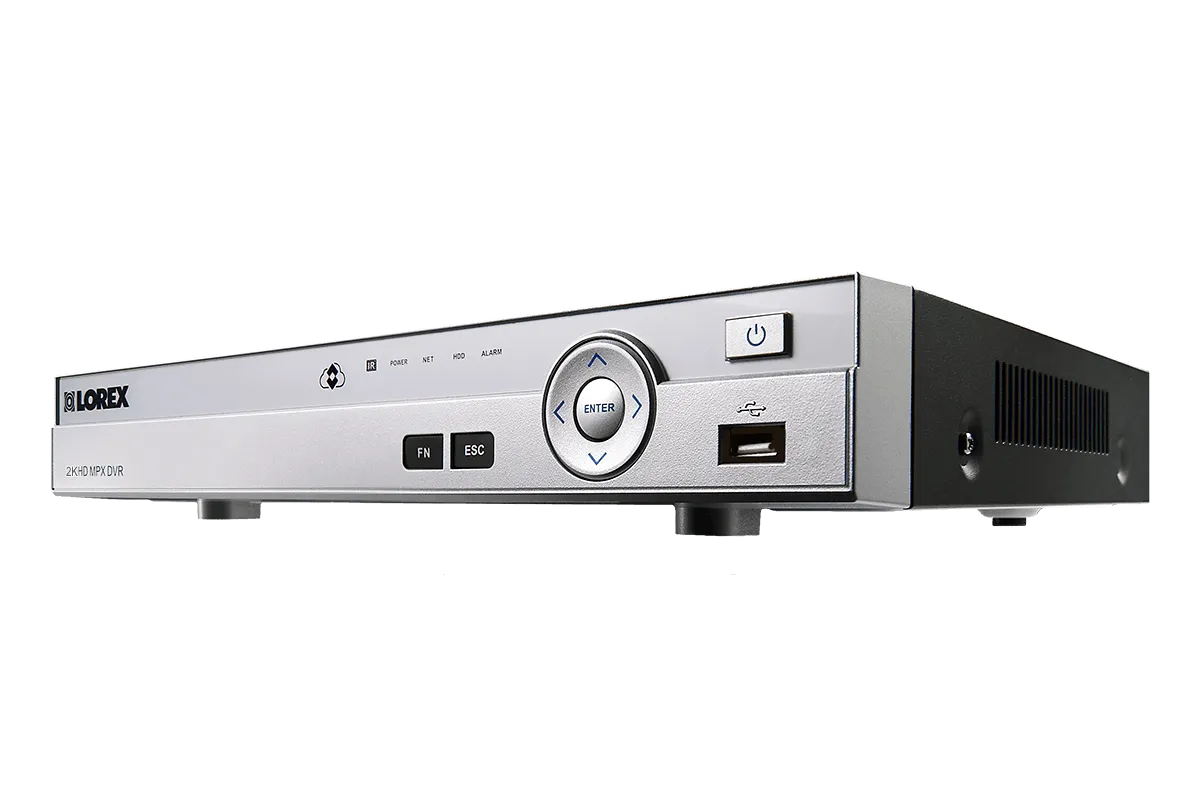 2K HD (2 x 1080p) MPX Security DVR - 4 Channel, 1TB Hard Drive, Works with Older BNC Analog Cameras, CVI, TVI, AHD