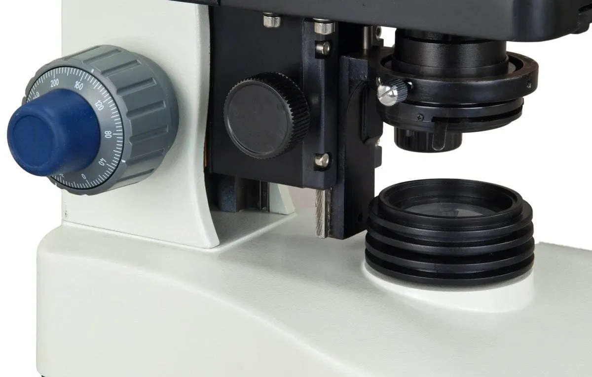 40X-400X 3MP Digital Integrated Microscope with LED Illumination, Siedentopf Interpupillary-adjustment and Reverse Turret