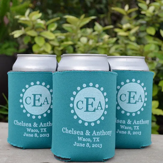 Bachelorette Bash Custom Drink Huggers