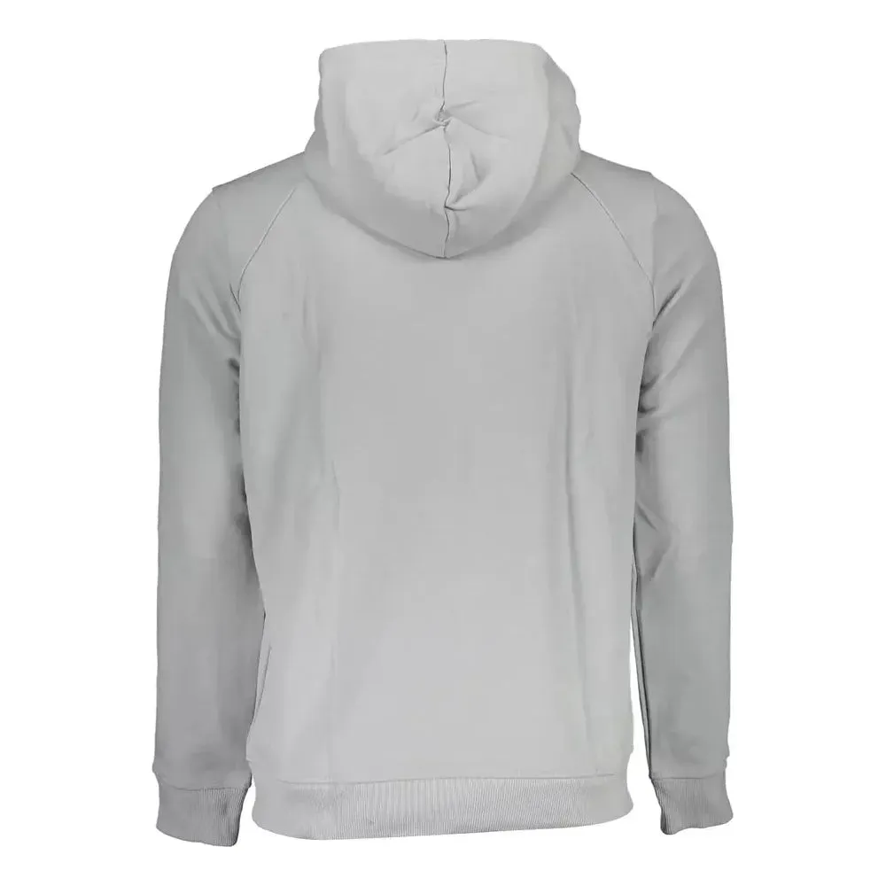 Calvin Klein Gray Polyester Men Sweater