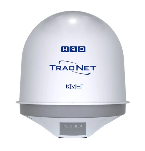 KVH TracNet H90 System with TracNet Hub