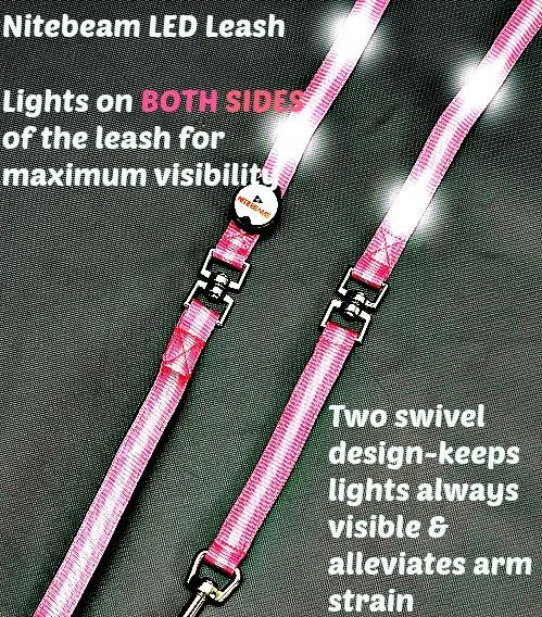 Nite Beams LED Lighted Dog Leash